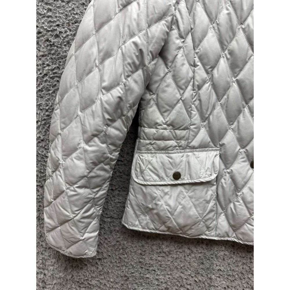 Eddie Bauer EB 550 Fill Power Goose Down Quilted Jacket Grey Womens Size M - Picture 4 of 15